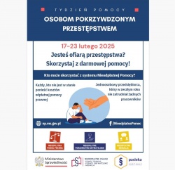 Tydzień    Pomocy Osobom Pokrzywdzonym Przestępstwem